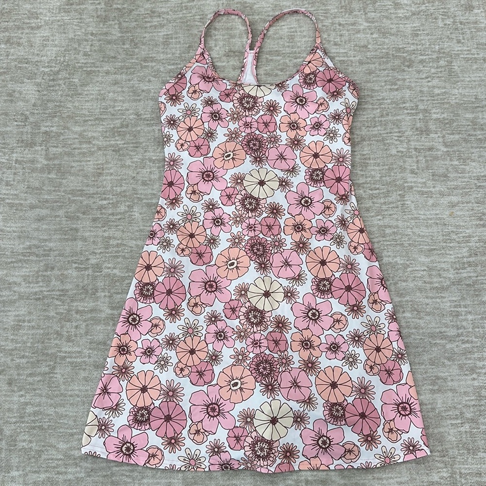 Tropical Floral Exercise Dress